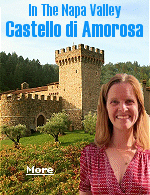 The construction of Castello di Amorosa winery began in 1994, morphing into a 14th century Tuscan castle spanning 121,000 square feet (three acres) with 107 rooms, four underground levels, and four above-ground levels. A destination in California for your 'bucket list'. That's my daughter Sarah visiting in 2024.